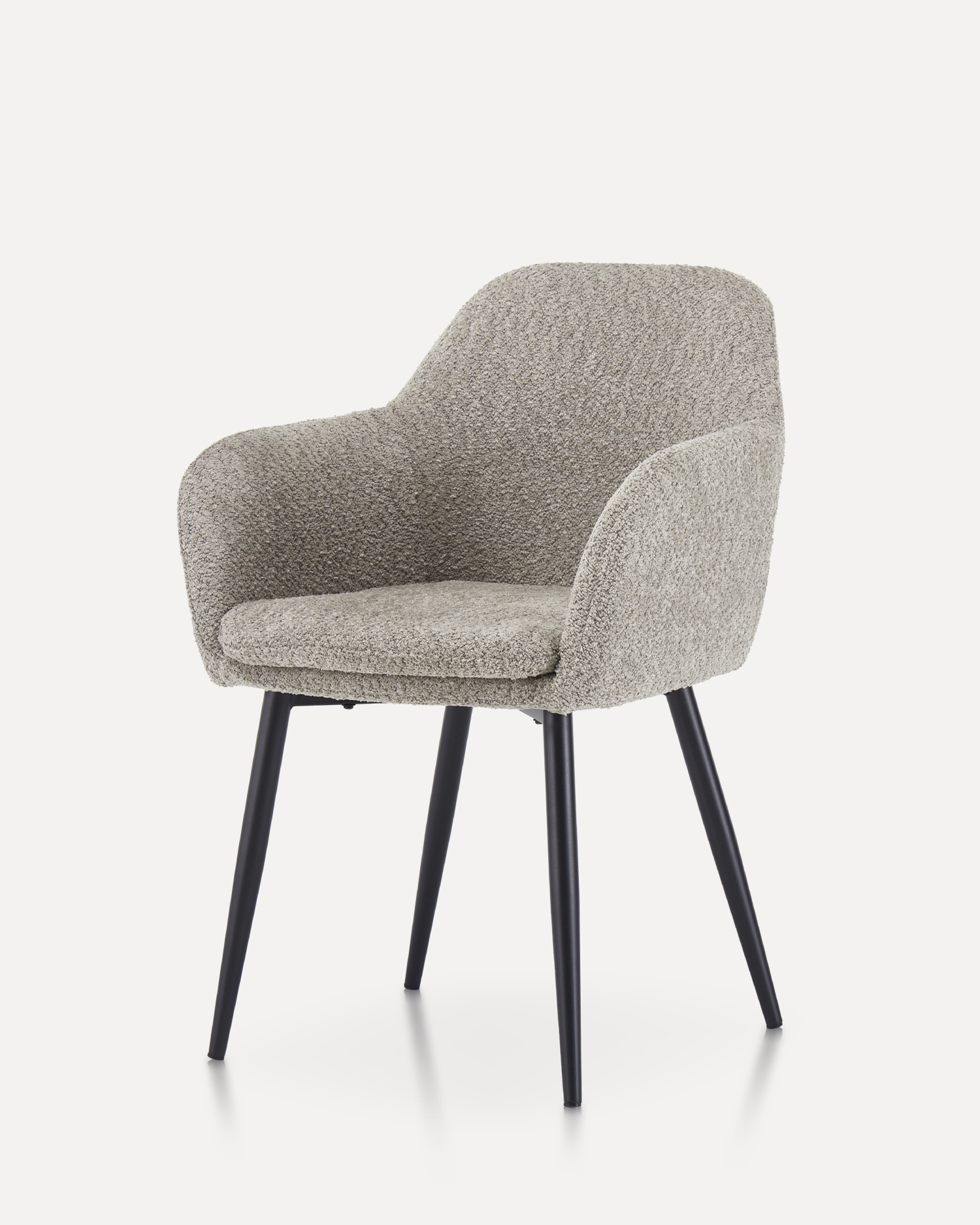 부드러운 덮개를 씌운 식당 의자