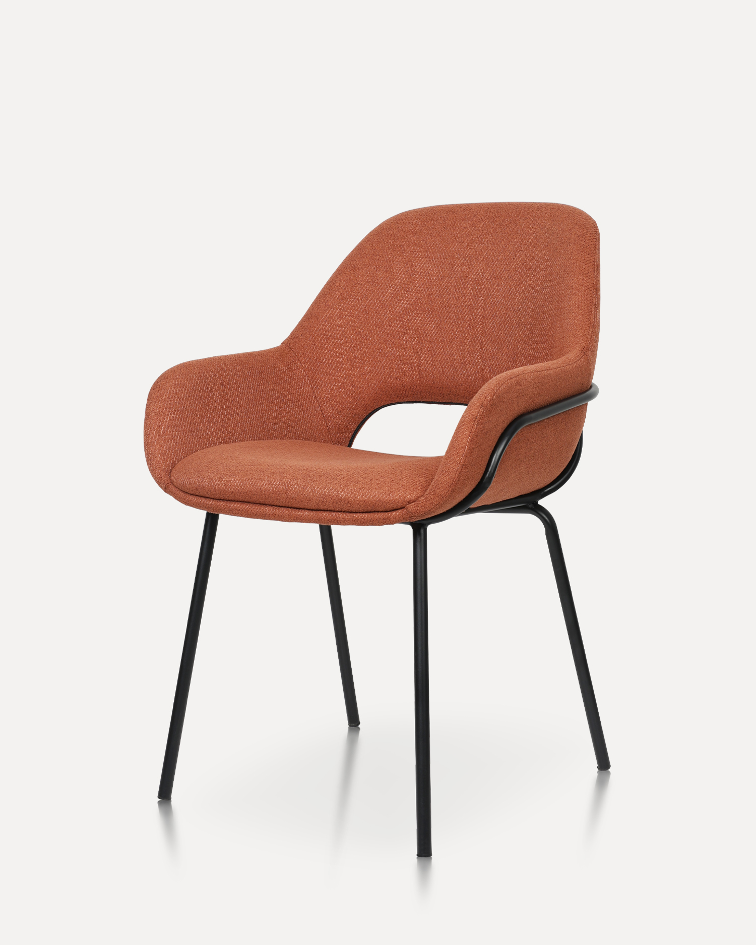 금속베이스 식당 의자