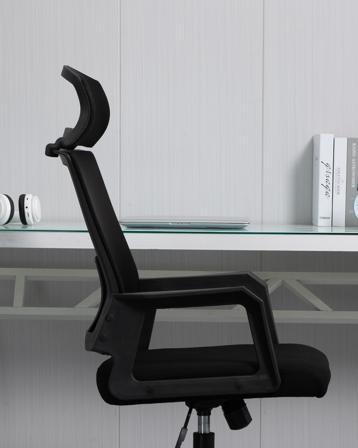 흰색 프레임 하이 백 오피스 의자 흰색 프레임 하이 백 오피스 의자